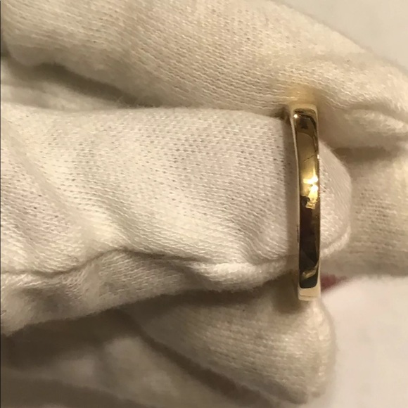 Pear Citrine Ring 14k Yellow Gold - Picture 4 of 6